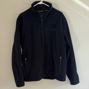 Eddie Bauer Men's Black soft shell tech Jacket